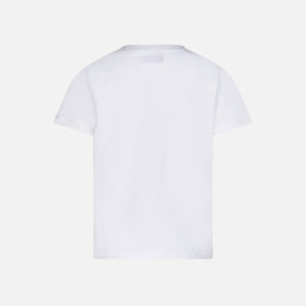 Girl t-shirt with St. Barth patch pink logo - MC2 Saint Barth