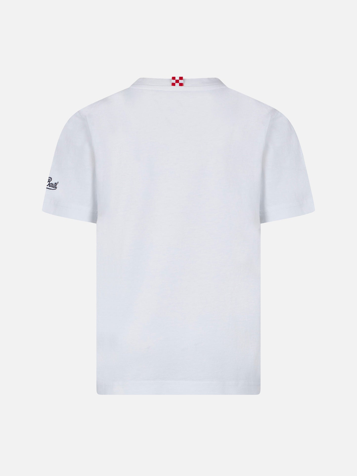 Boy t-shirt with surfer print - MC2 Saint Barth