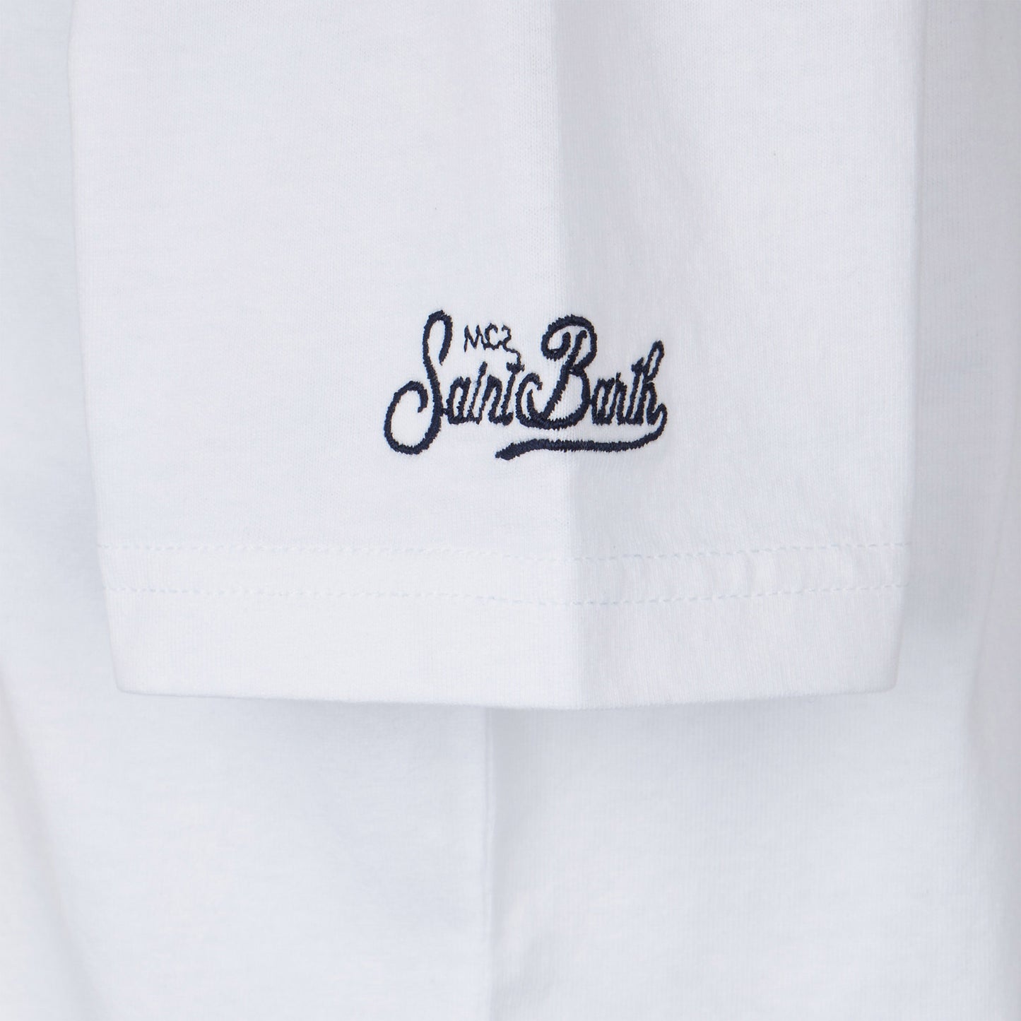 Boy t-shirt with surfer print - MC2 Saint Barth