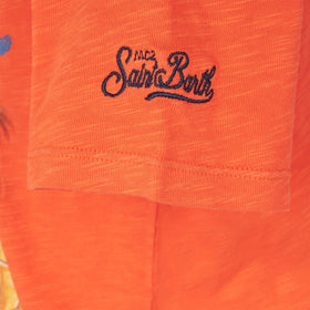 Rich Surfer print boy t-shirt - MC2 Saint Barth
