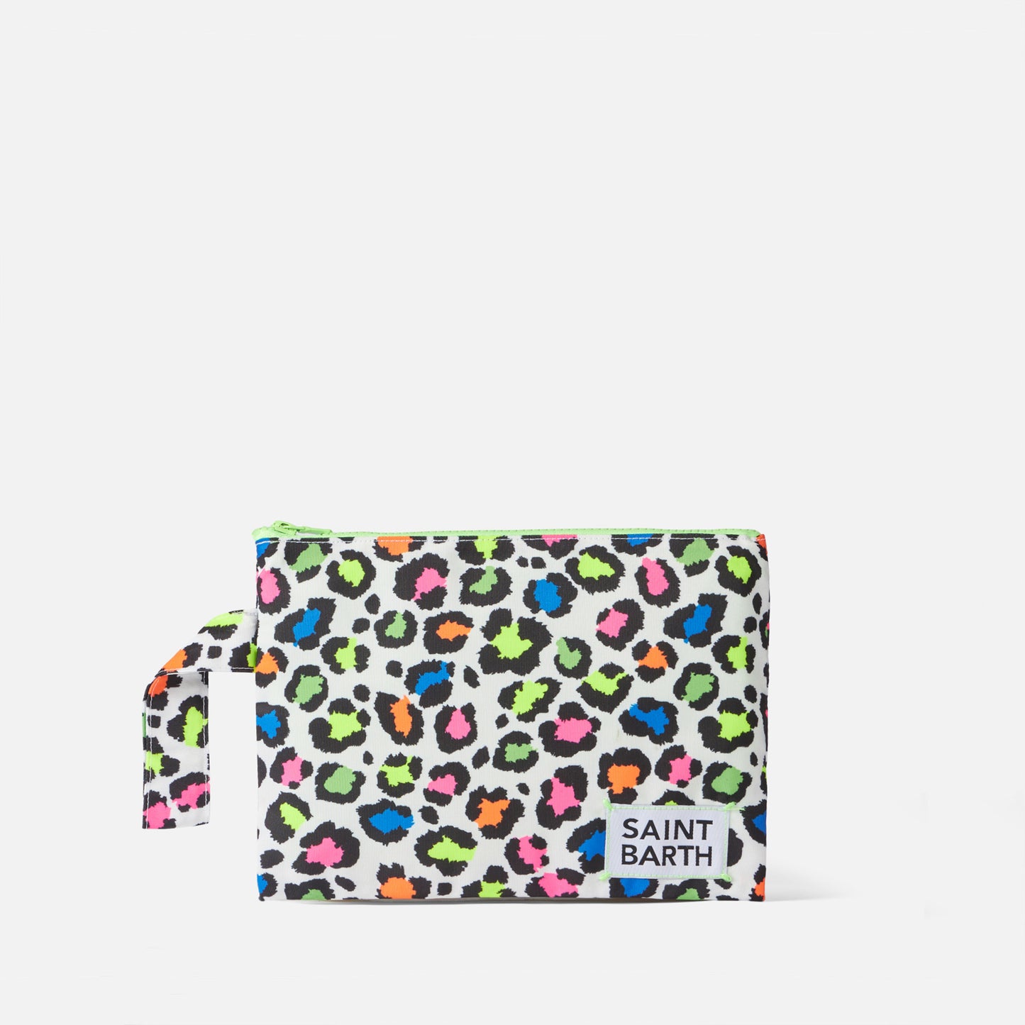 Pareasy nylon pochette with animalier print - MC2 Saint Barth
