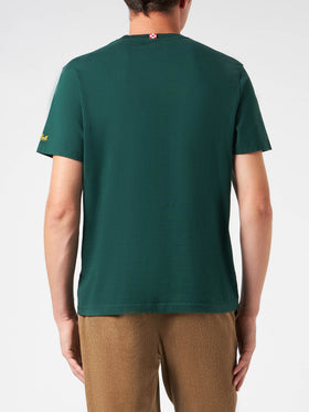 Man heavy cotton t-shirt with Tequila print - MC2 Saint Barth