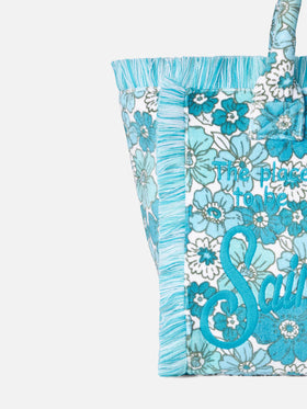 Vanity terry shoulder bag with flower print - MC2 Saint Barth