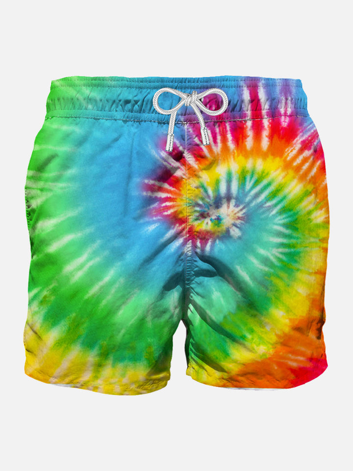 Fluo tie dye man swimshorts - MC2 Saint Barth