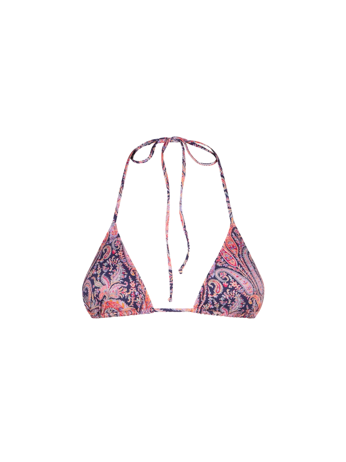 Woman triangle top with paisley print | Made with Liberty fabric - MC2 Saint Barth