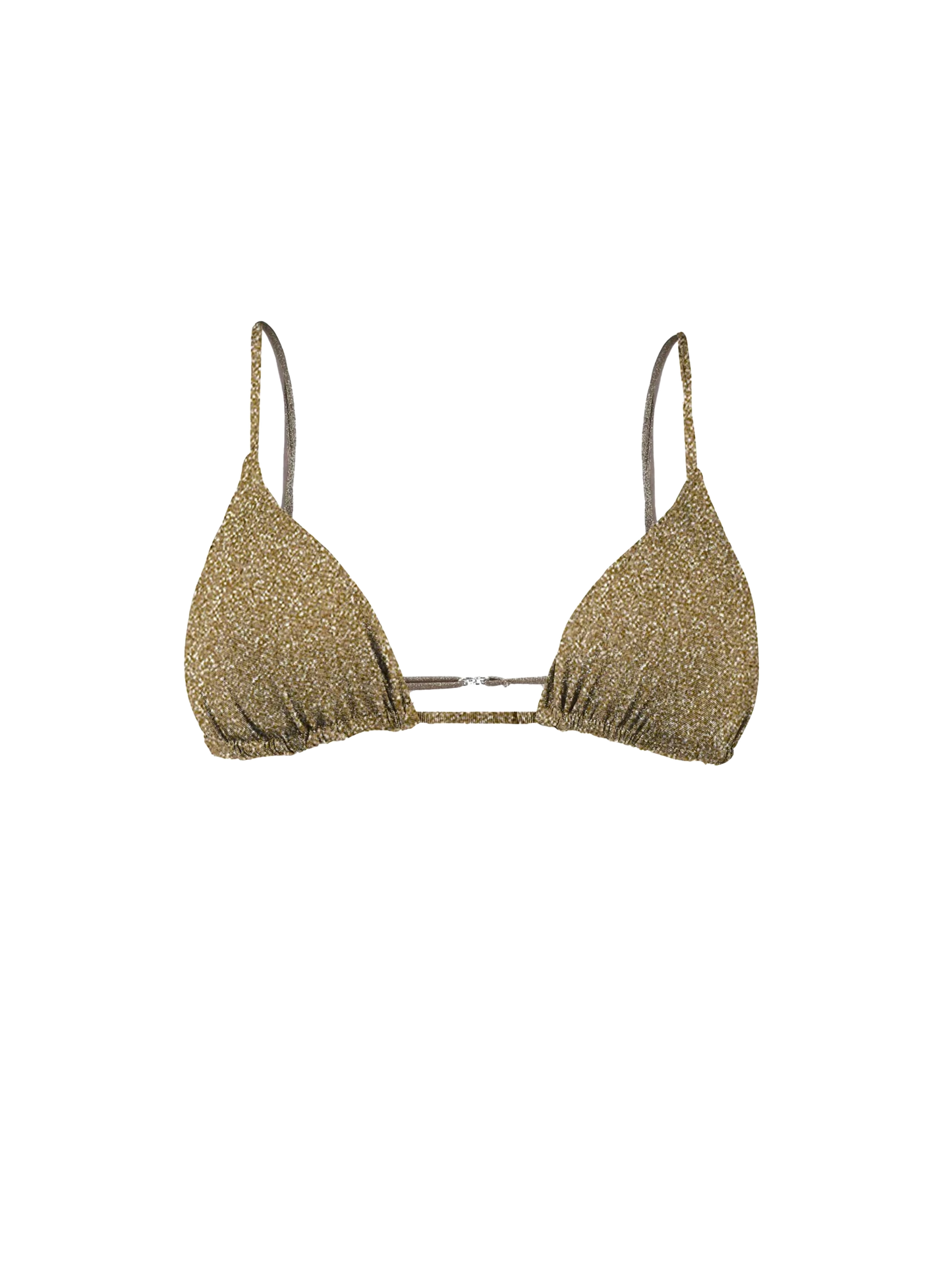 Gold lurex triangle - MC2 Saint Barth