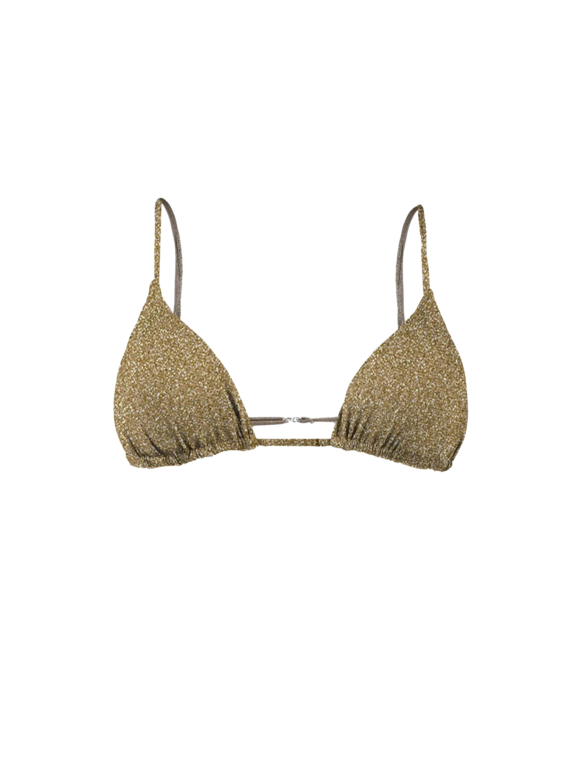 Gold lurex triangle - MC2 Saint Barth