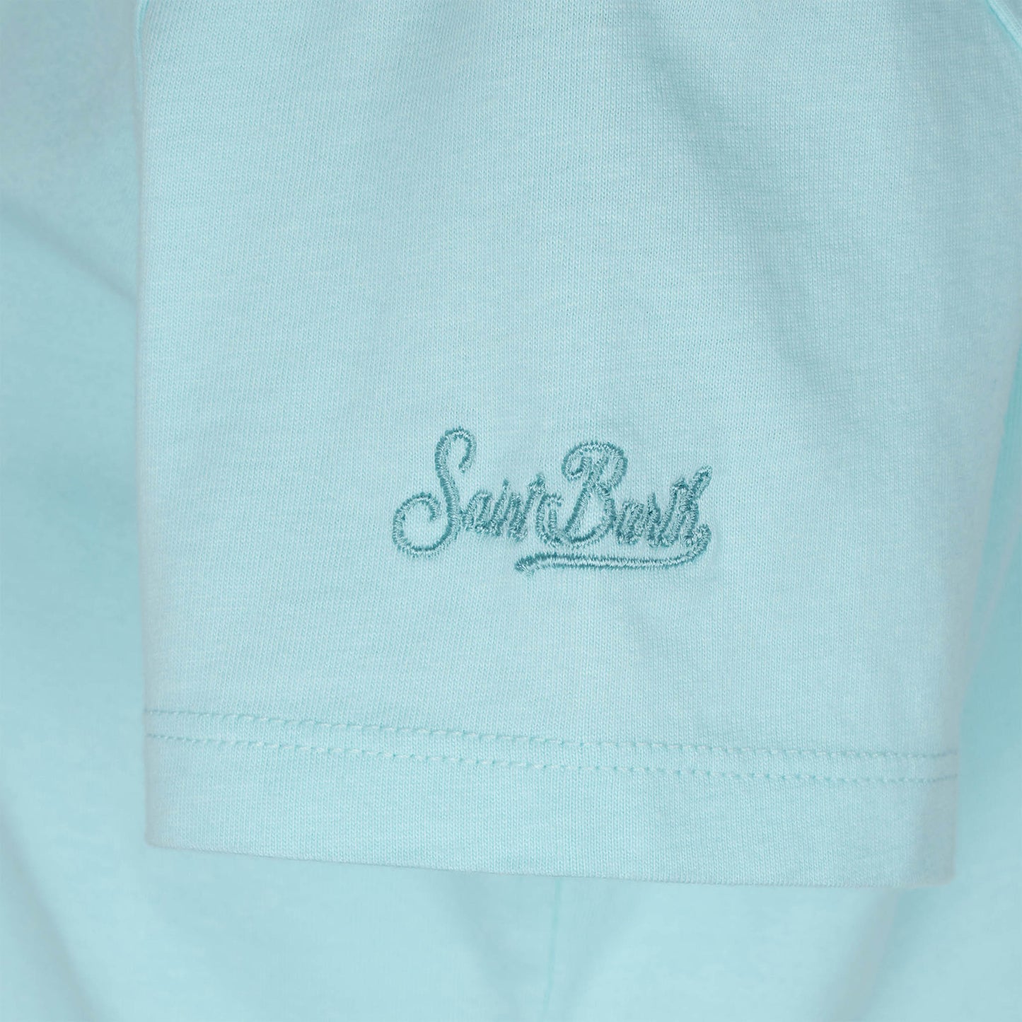 Girl t-shirt with Sea you in St. Barth embroidery - MC2 Saint Barth