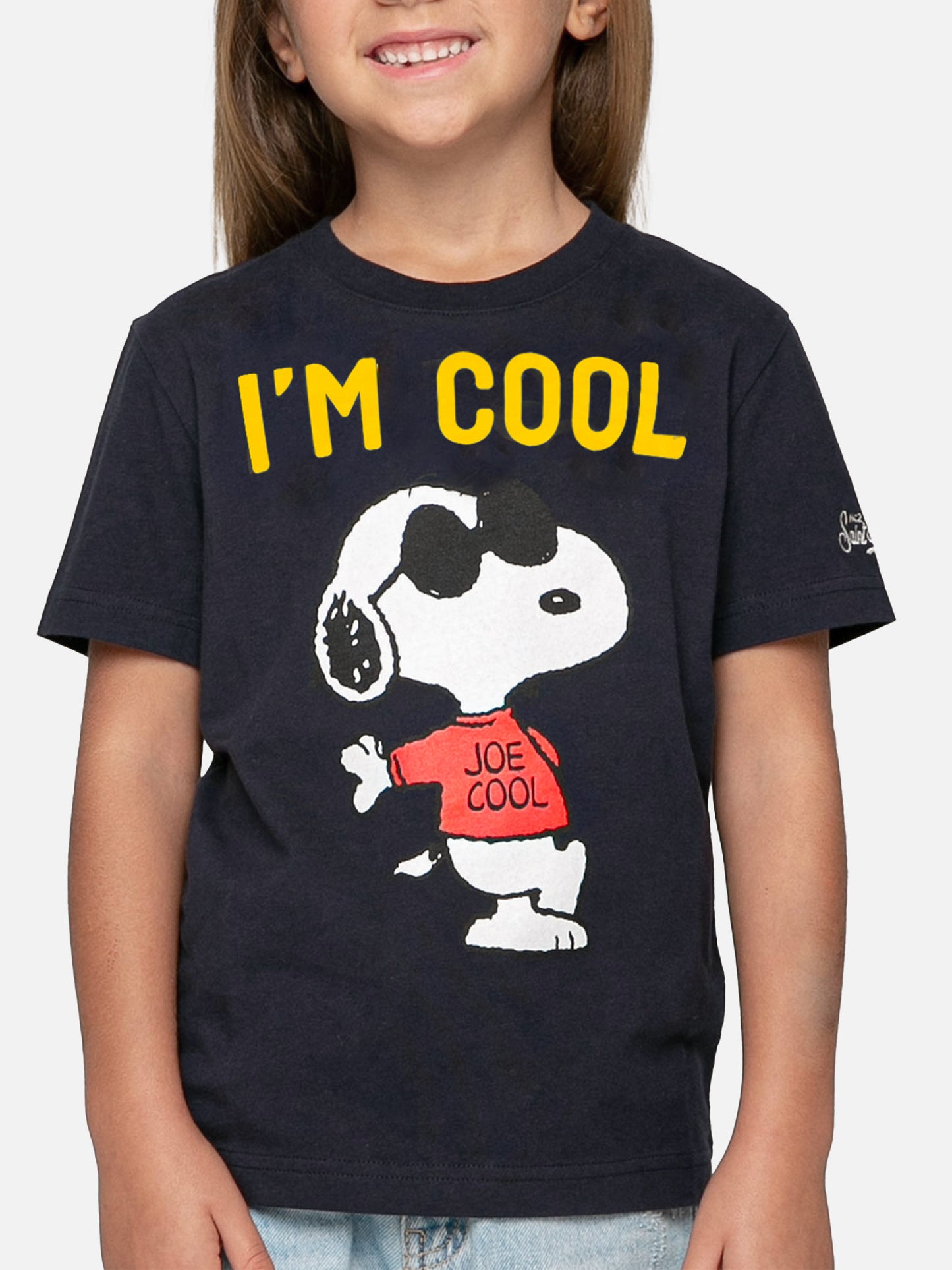 T-shirt boy I'm Cool Snoopy print | Peanuts™ Special Edition - MC2 Saint Barth