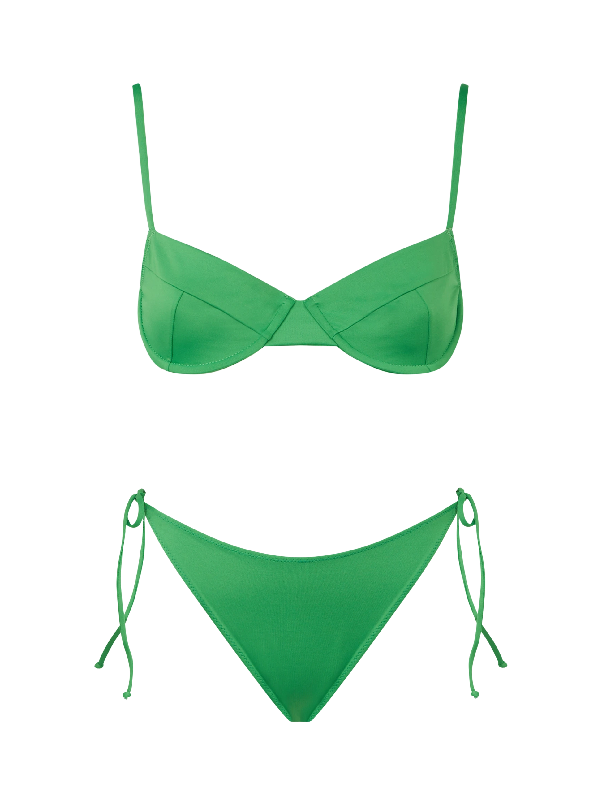 Woman green bralette bikini - MC2 Saint Barth