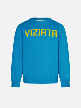 Viziata print girl sweater - MC2 Saint Barth