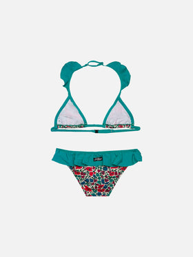 Girl triangle bikini | Made with Liberty fabric - MC2 Saint Barth