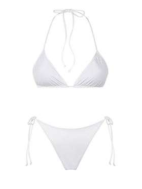 Woman white triangle bikini - MC2 Saint Barth