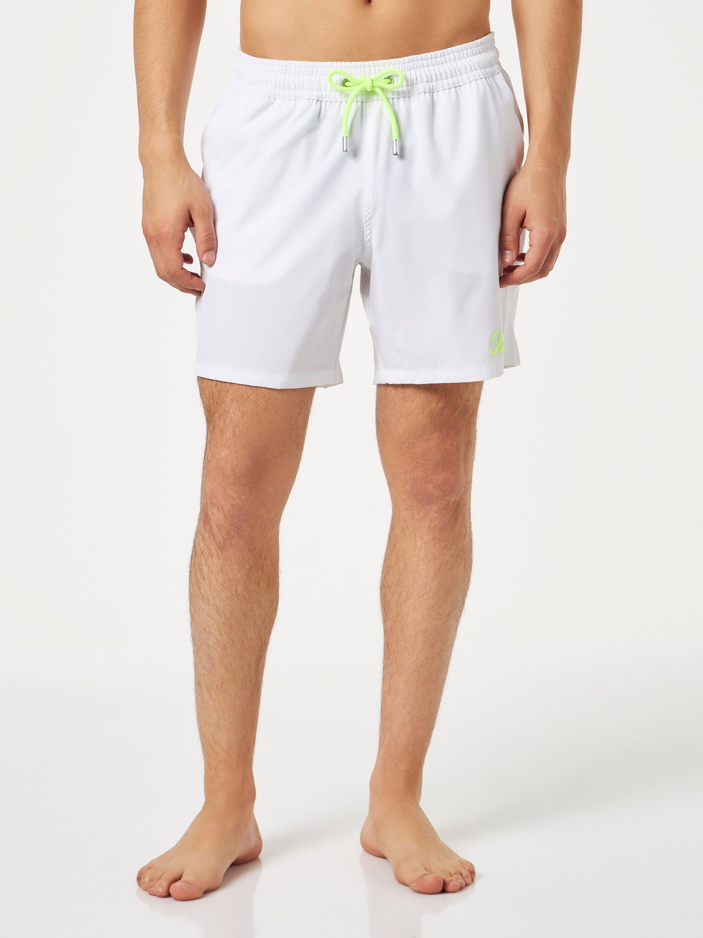 Man white comfort swim shorts - MC2 Saint Barth
