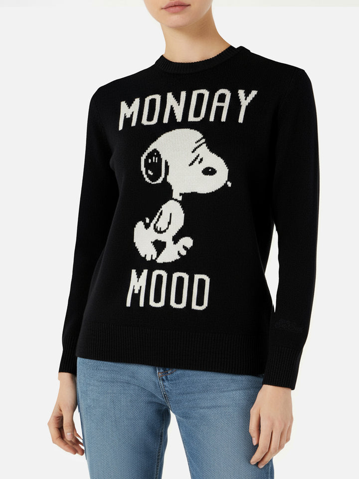 Maglione da donna con stampa Monday Mood Snoopy | SNOOPY - EDIZIONE SPECIALE PEANUTS™