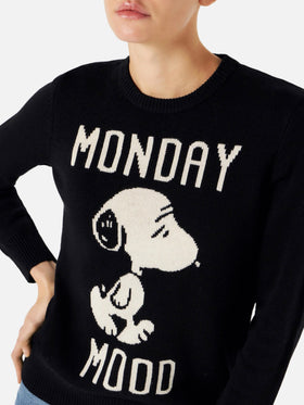 Damenpullover mit Monday Mood Snoopy-Aufdruck | SNOOPY – PEANUTS™ SONDEREDITION