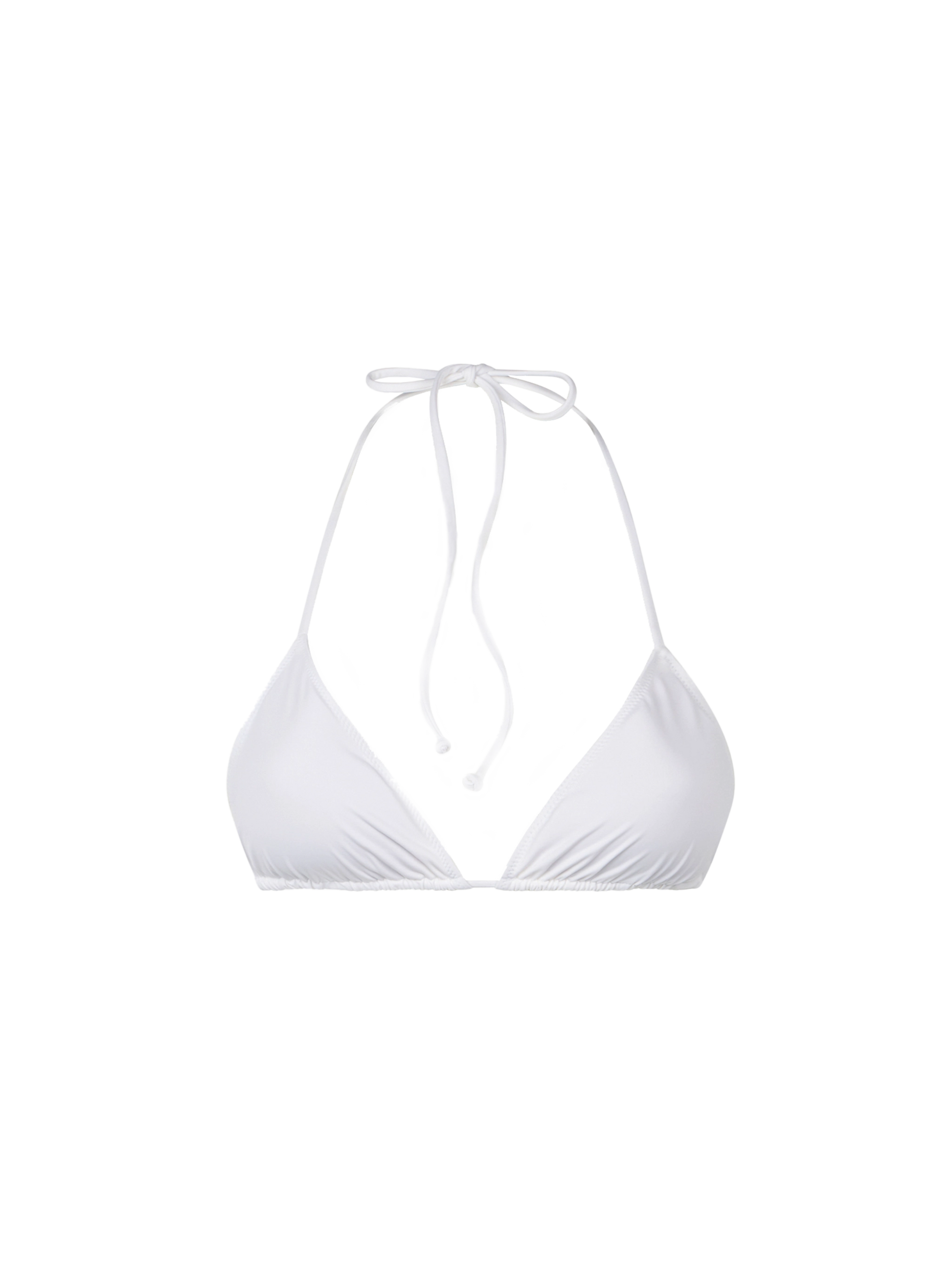 Woman white triangle top - MC2 Saint Barth