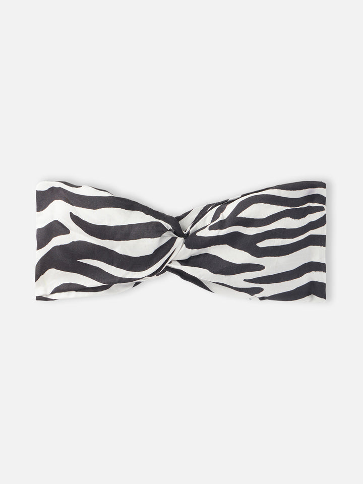 Woman zebra hairband - MC2 Saint Barth