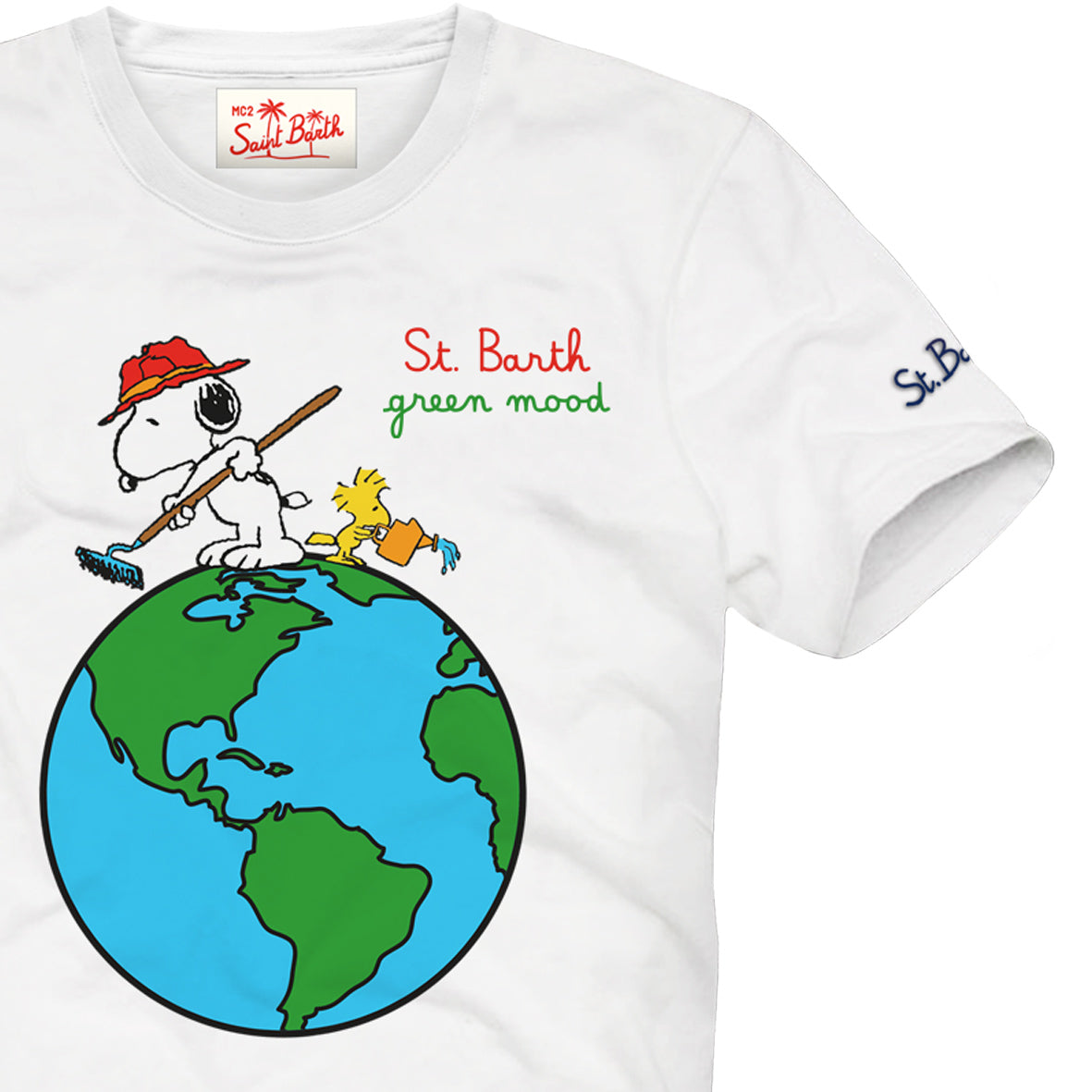 Boy cotton t-shirt with Snoopy print | SNOOPY - PEANUTS™ SPECIAL EDITION - MC2 Saint Barth