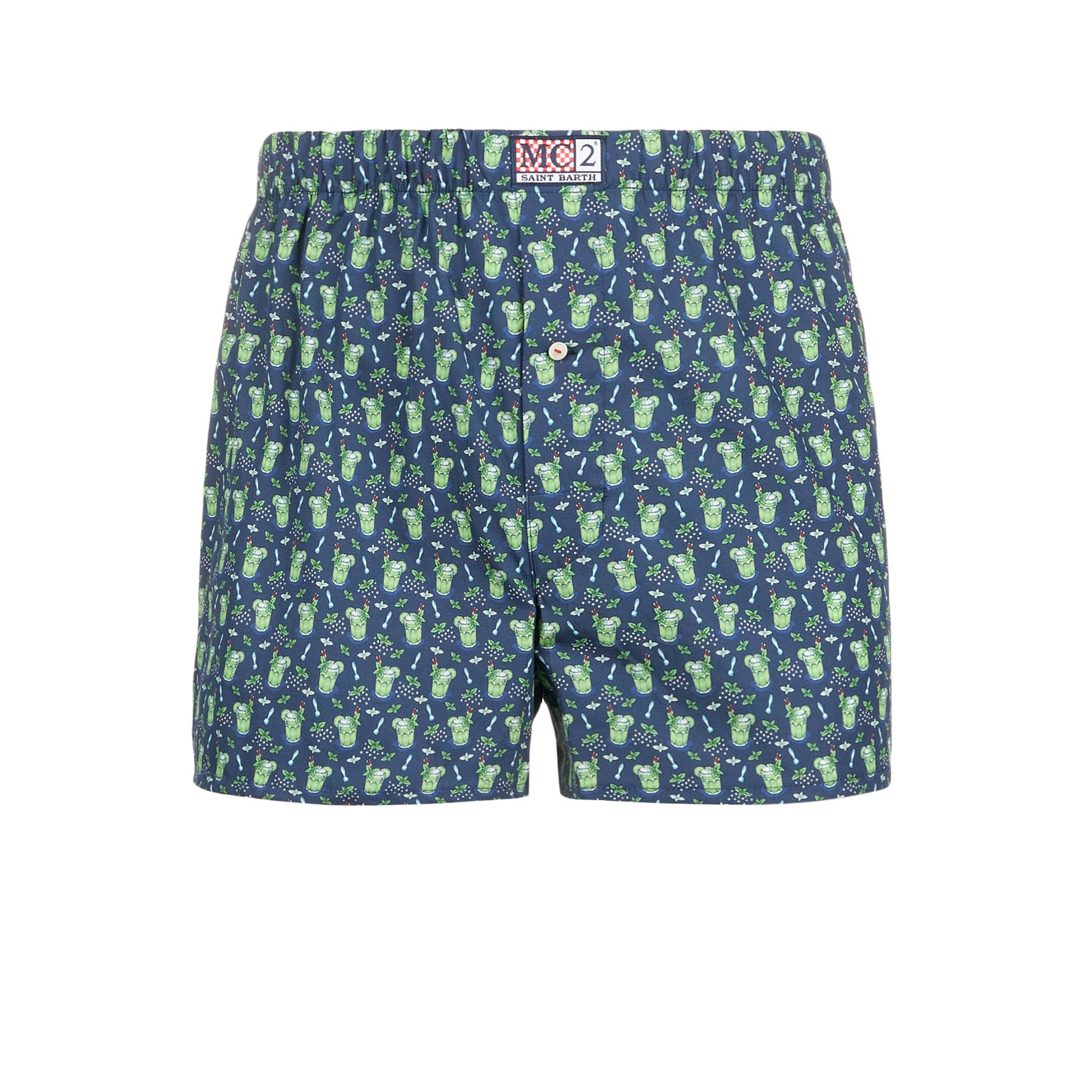 Man underwear boxer Mojito print - MC2 Saint Barth