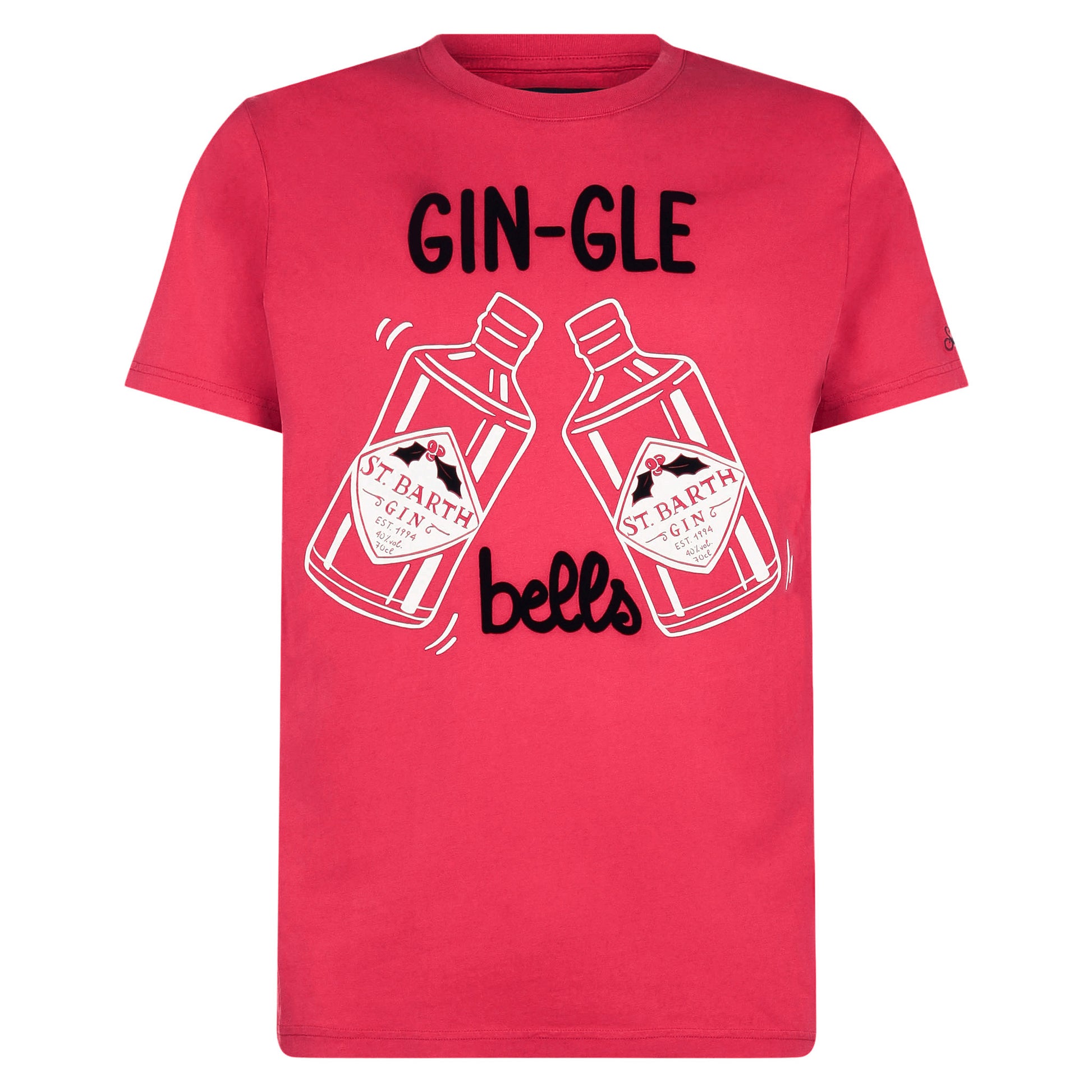 Man t-shirt Gin-Gle Bells print - MC2 Saint Barth