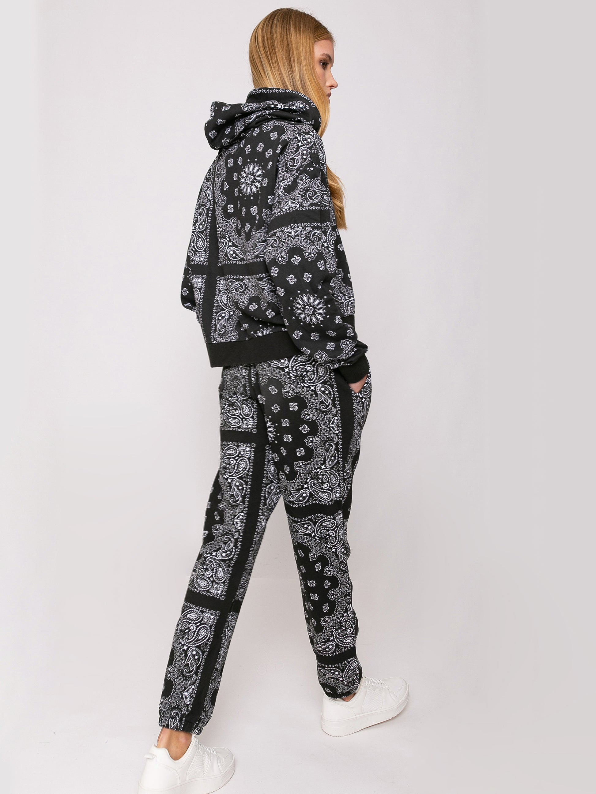 Cotton bandanna hoodie with Saint Barth embroidery - MC2 Saint Barth