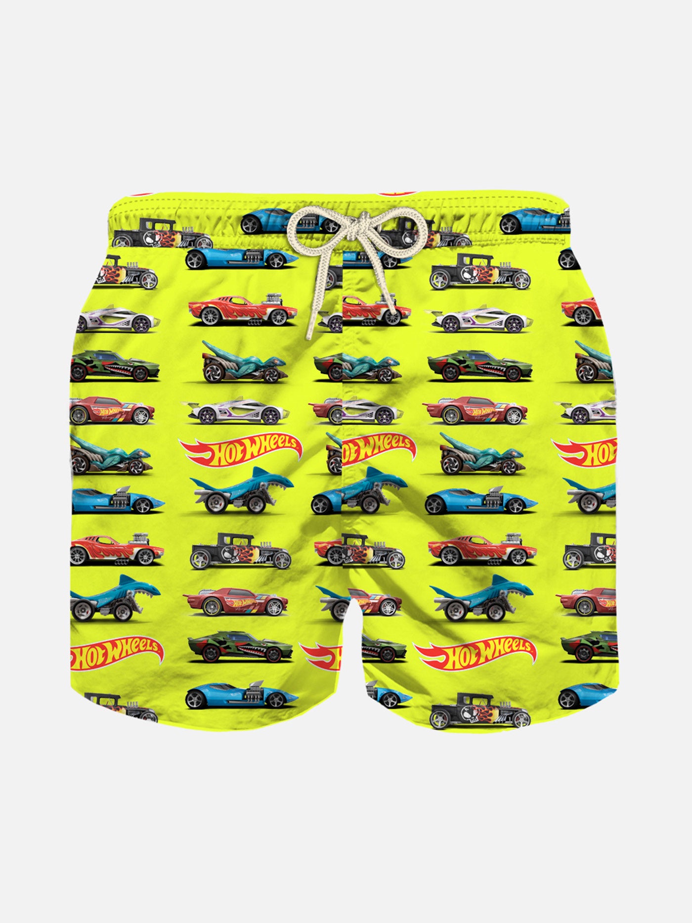 Boy swim shorts with Hotwheels print | HOT WHEELS™ SPECIAL EDITION - MC2 Saint Barth