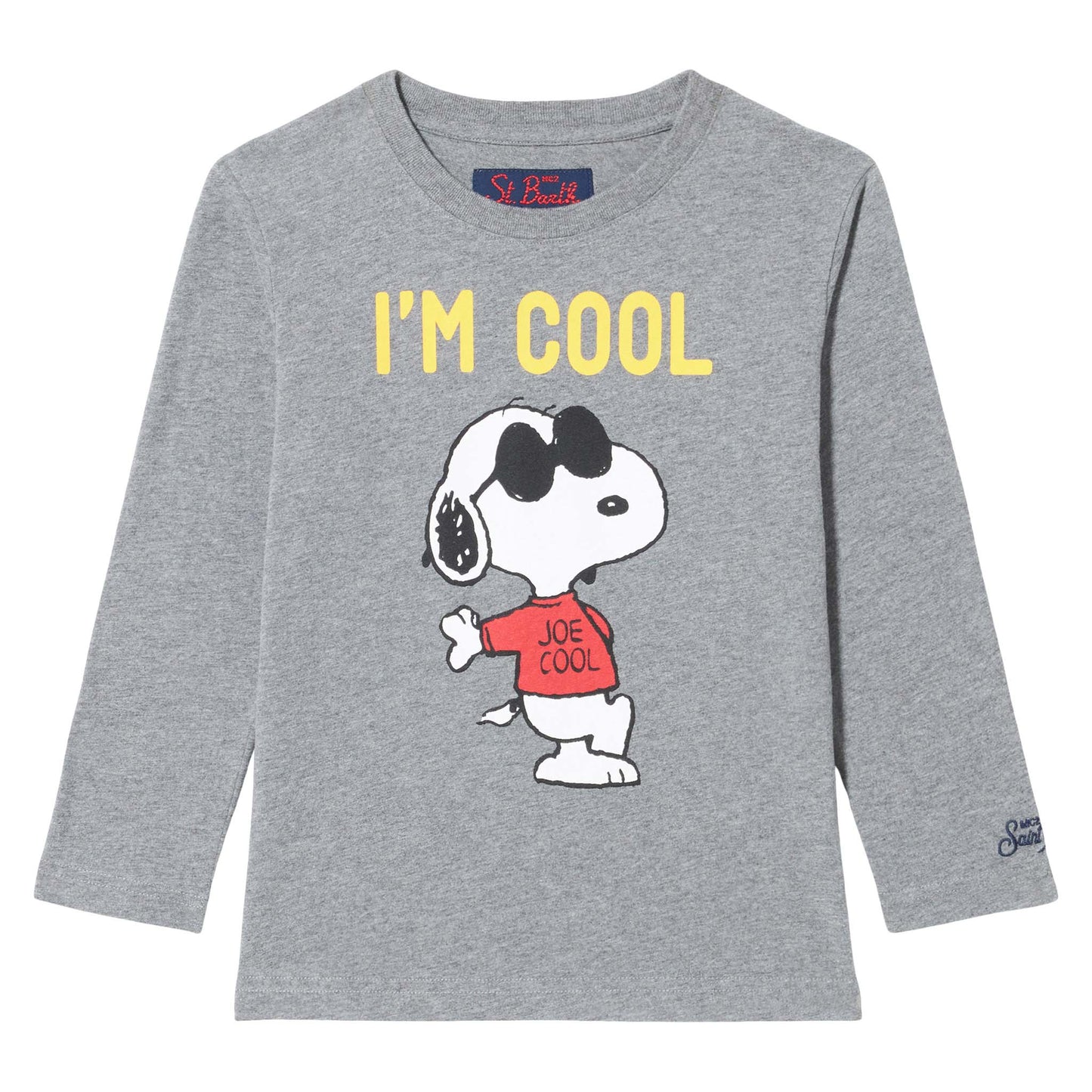 Boy t-shirt Snoopy print I'm Cool |Peanuts© Special Edition - MC2 Saint Barth