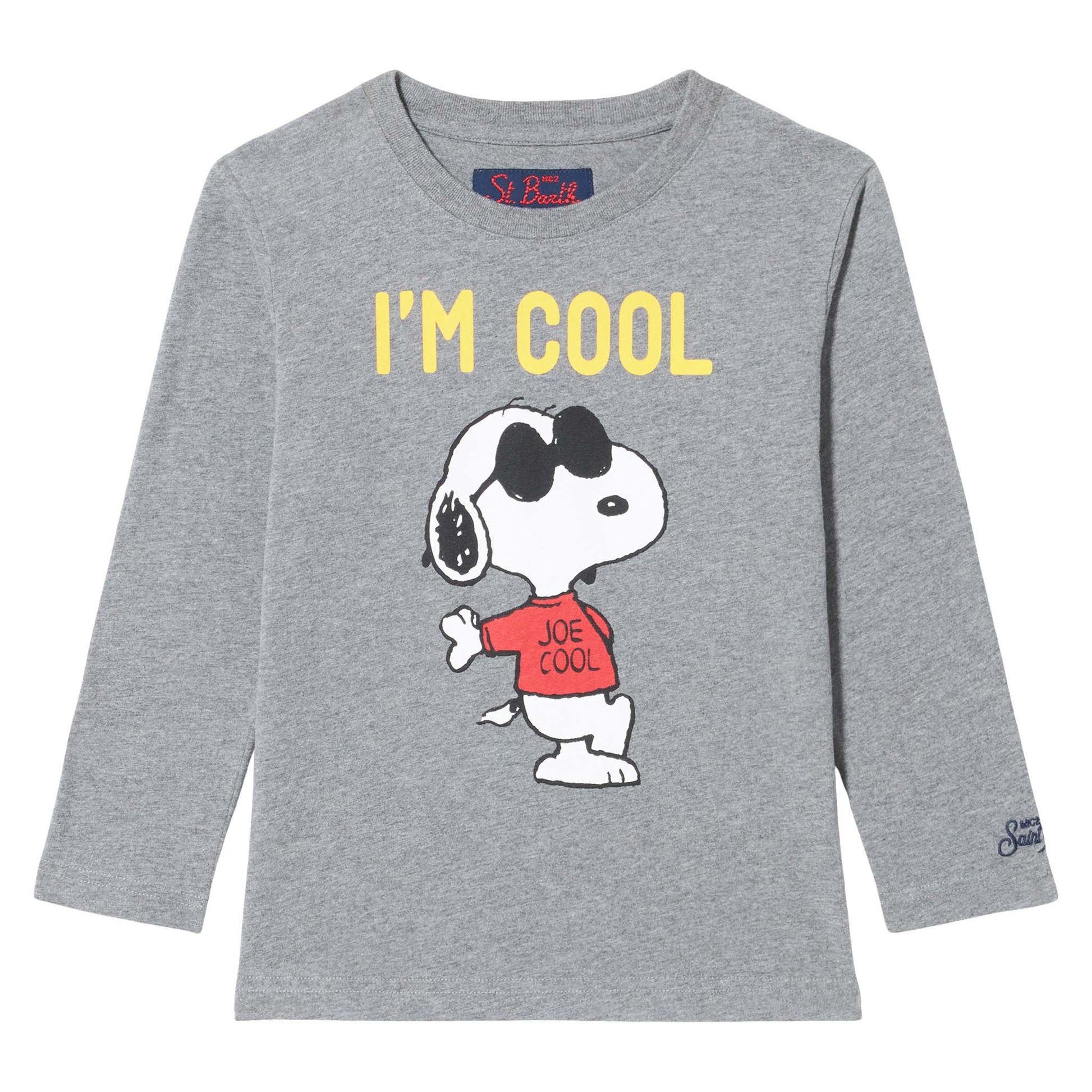 Boy t-shirt Snoopy print I'm Cool |Peanuts© Special Edition - MC2 Saint Barth