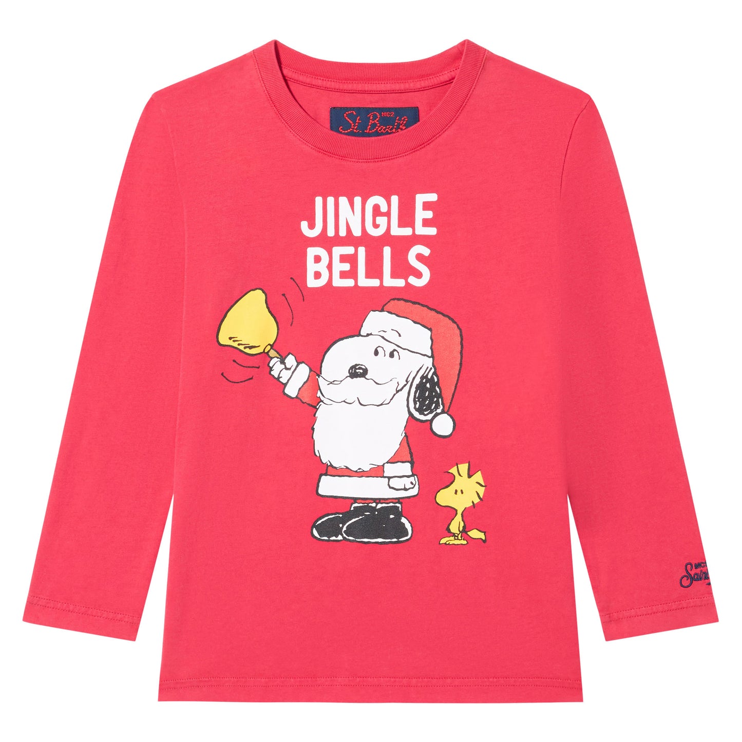 Boy t-shirt Snoopy print Jingle Bells |Peanuts© Special Edition - MC2 Saint Barth