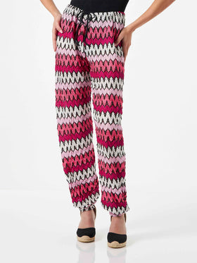 Chevron knitted jogger pants - MC2 Saint Barth