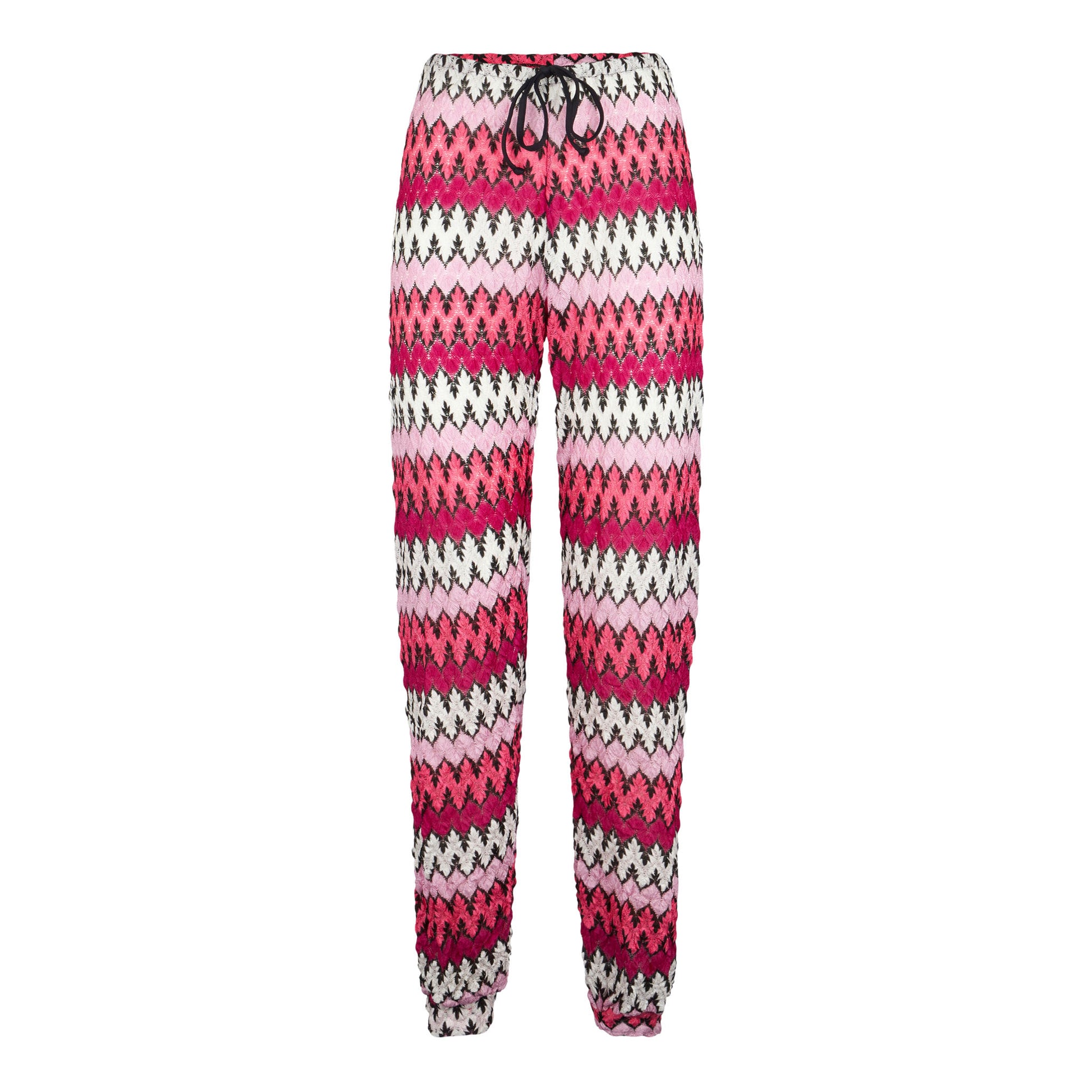 Chevron knitted jogger pants - MC2 Saint Barth