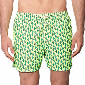 Light fabric man swim shorts cactus print - MC2 Saint Barth