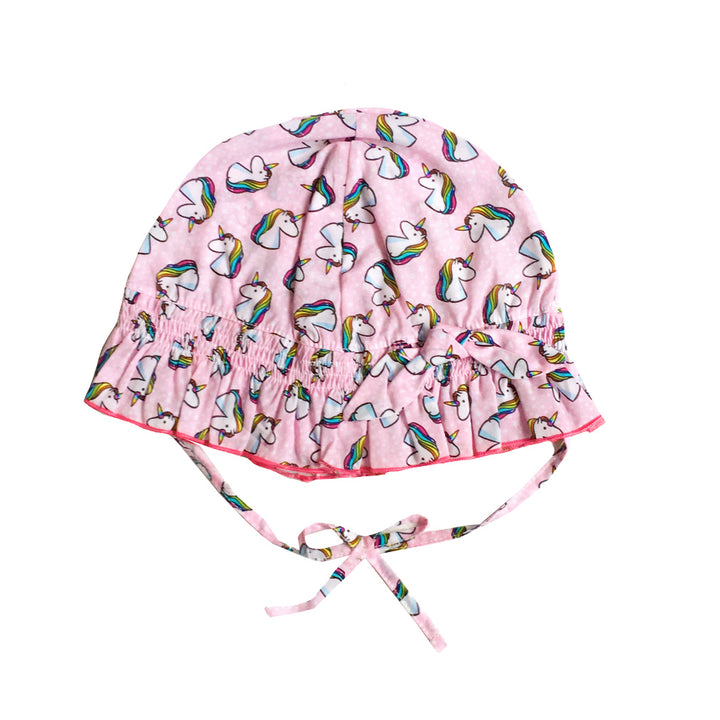 Girls Enfant Bonnet Unicorn print - MC2 Saint Barth