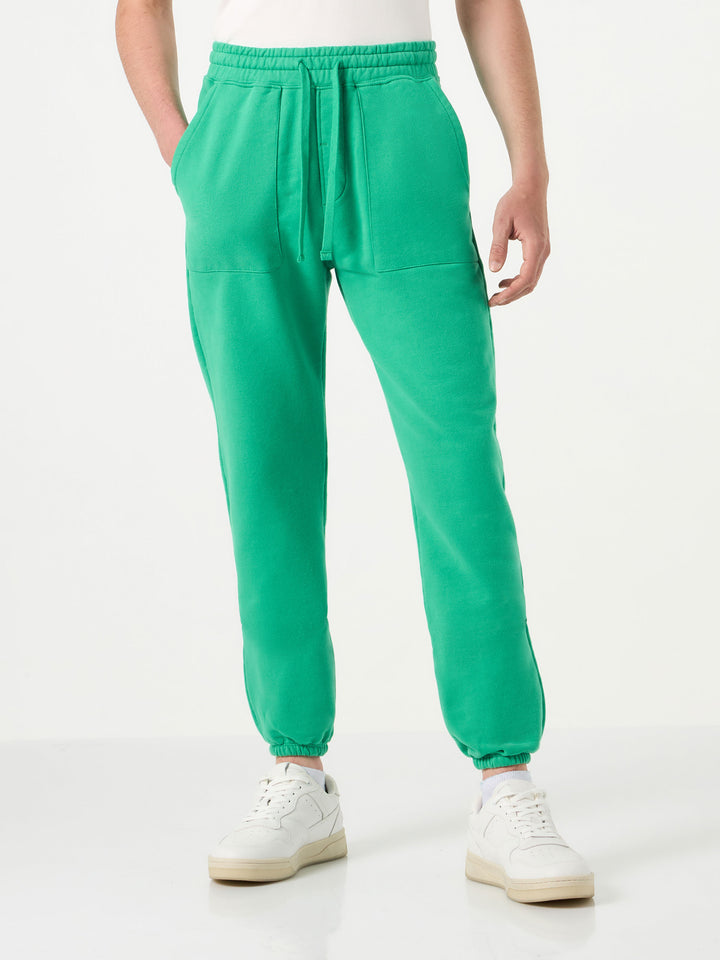 Grass green track pants | Pantone® Special Edition - MC2 Saint Barth