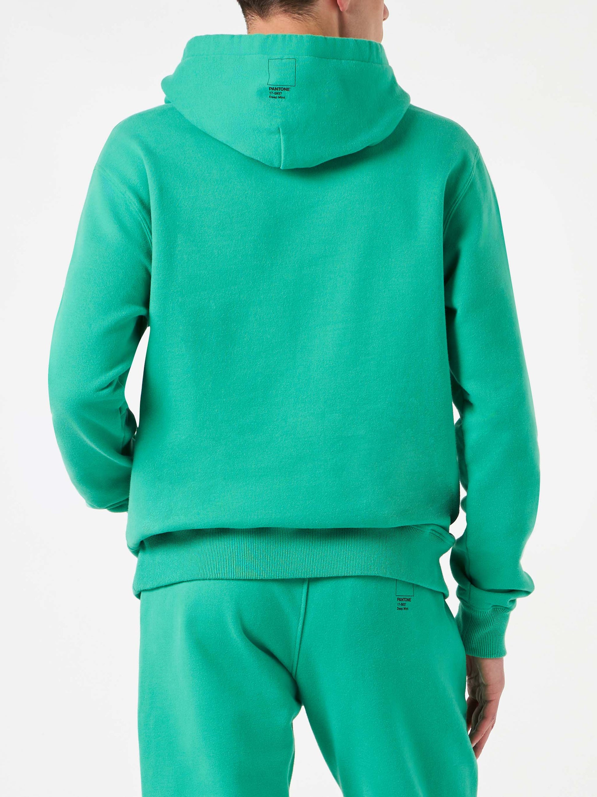 Grass green hoodie | Pantone® Special Edition - MC2 Saint Barth