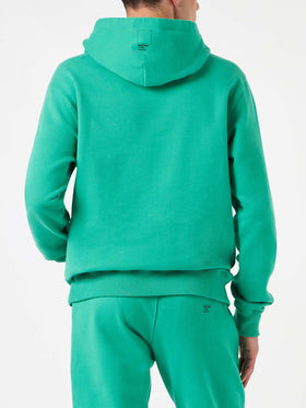 Grass green hoodie | Pantone® Special Edition - MC2 Saint Barth