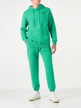 Grass green hoodie | Pantone® Special Edition - MC2 Saint Barth