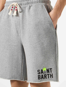 Man cotton grey bermuda - MC2 Saint Barth