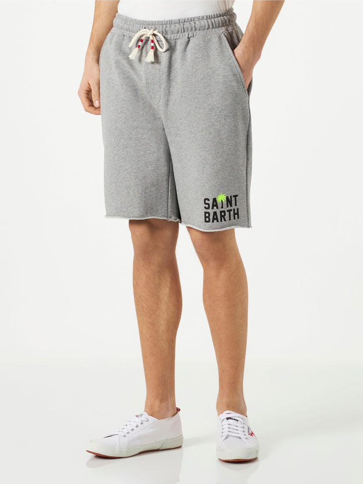 Man cotton grey bermuda - MC2 Saint Barth