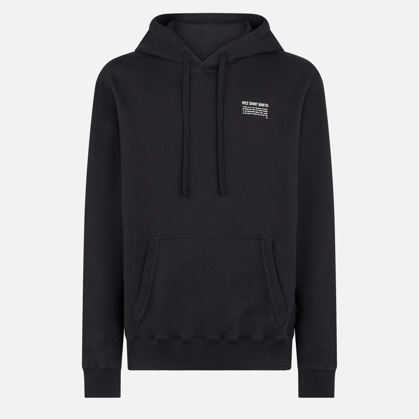 Black hoodie | Pantone® Special Edition - MC2 Saint Barth