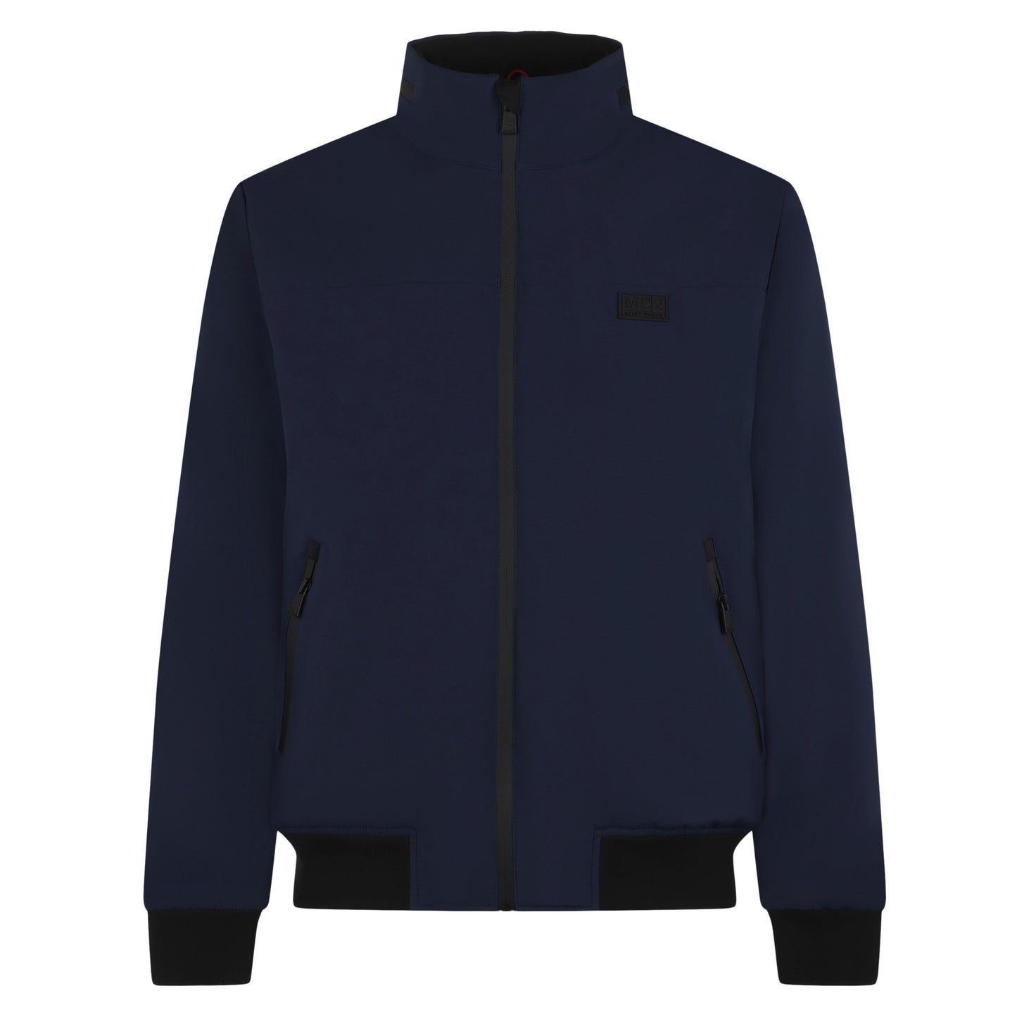 Man blue bomber jacket Country with sherpa lining - MC2 Saint Barth