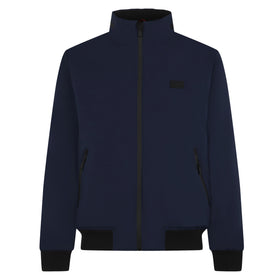 Man blue bomber jacket Country with sherpa lining - MC2 Saint Barth