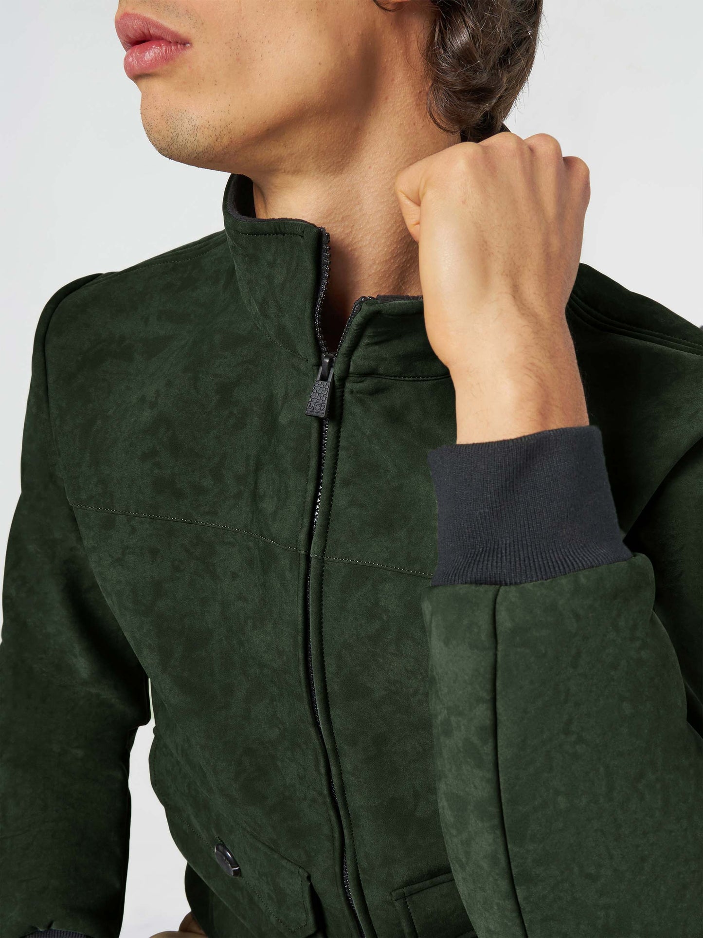 Man British green thermo jacket Byron - MC2 Saint Barth