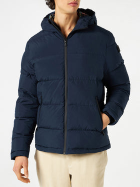 Hooded down padded jacket Snoopy print | Peanuts Special Edition - MC2 Saint Barth