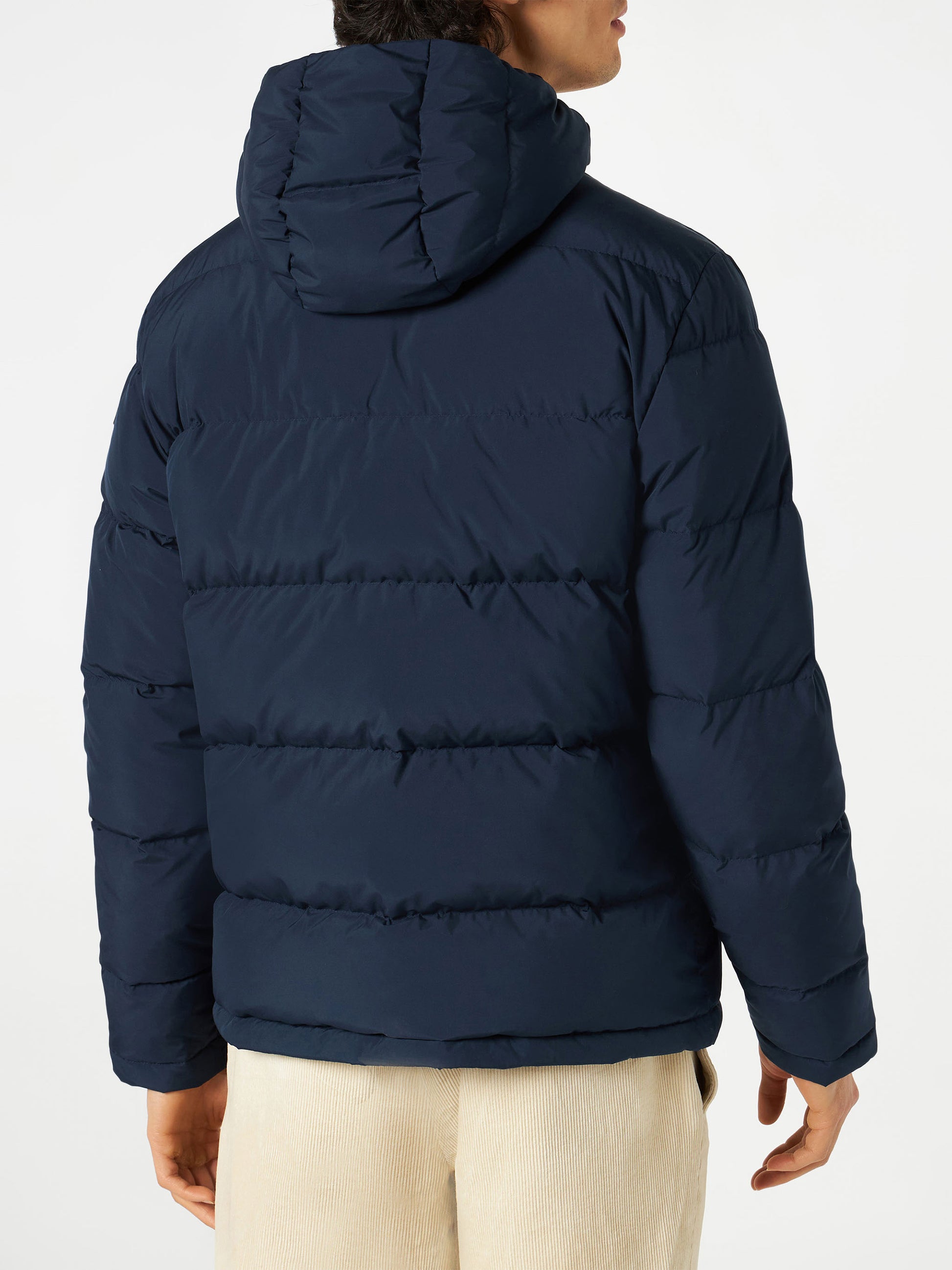 Hooded down padded jacket Snoopy print | Peanuts Special Edition - MC2 Saint Barth