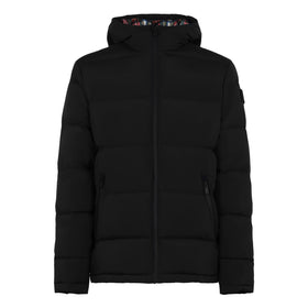 Hooded down padded jacket Snoopy print | Peanuts Special Edition - MC2 Saint Barth