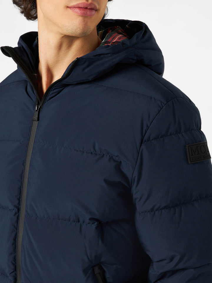 Hooded down padded jacket Snoopy print | Peanuts Special Edition - MC2 Saint Barth