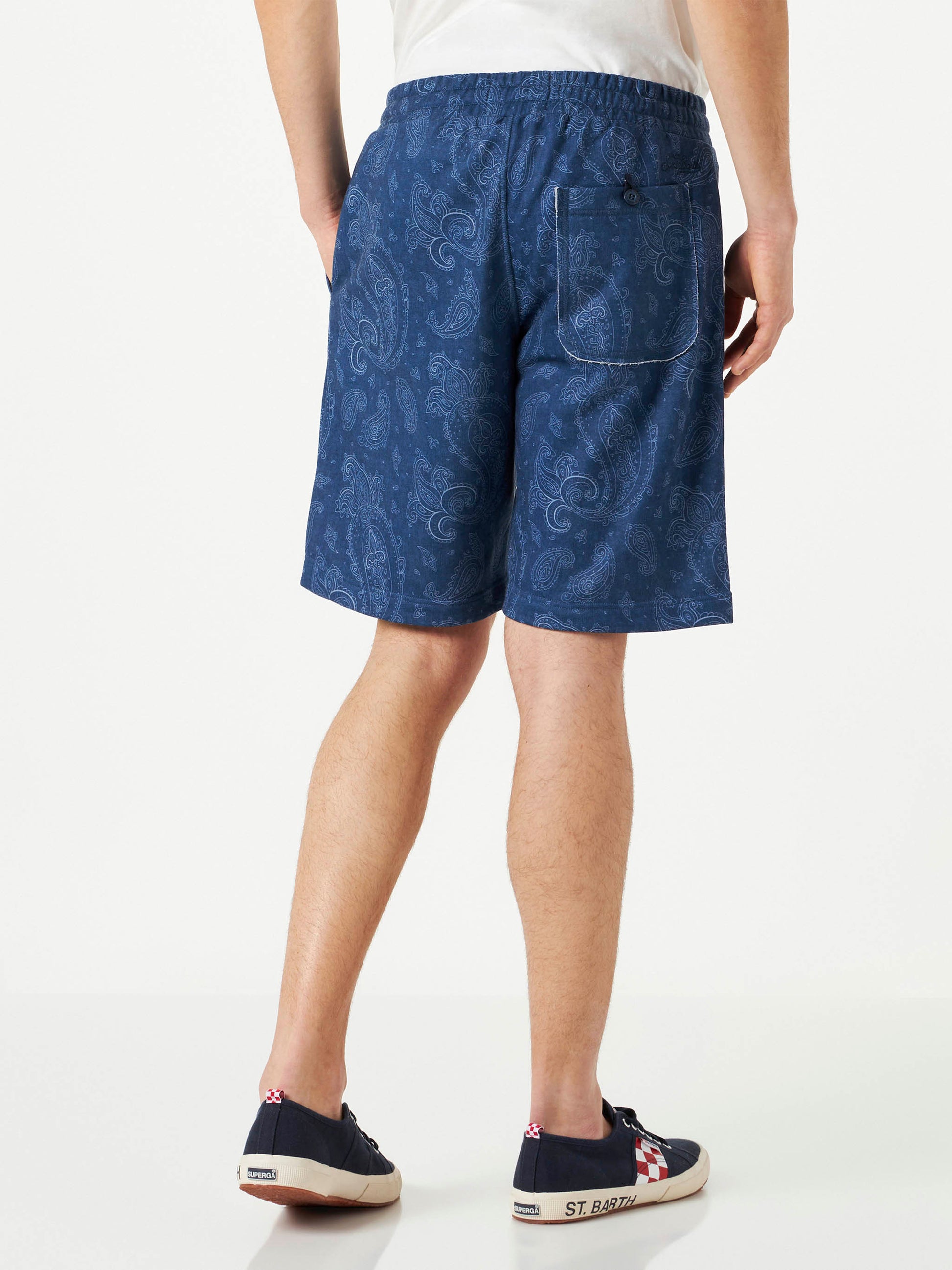 Man cotton bermuda - MC2 Saint Barth