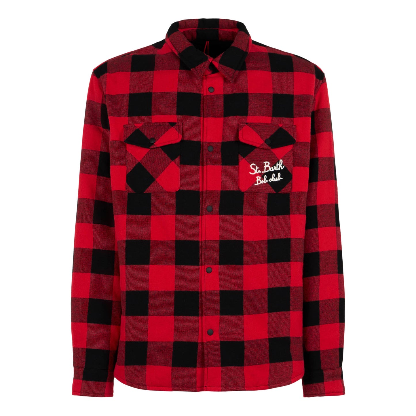 Overshirt Chalet with pocket and St. Barth Bob Club embroidery - MC2 Saint Barth